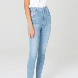 Citizens Of Humanity High Rise Light Blue Chrissy Jeans Size 24